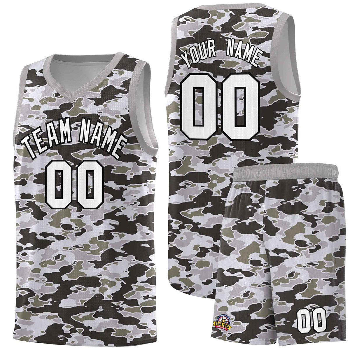 Custom Personalized Camo Kits Sports Uniform Basketball Jersey|KXKSHOP