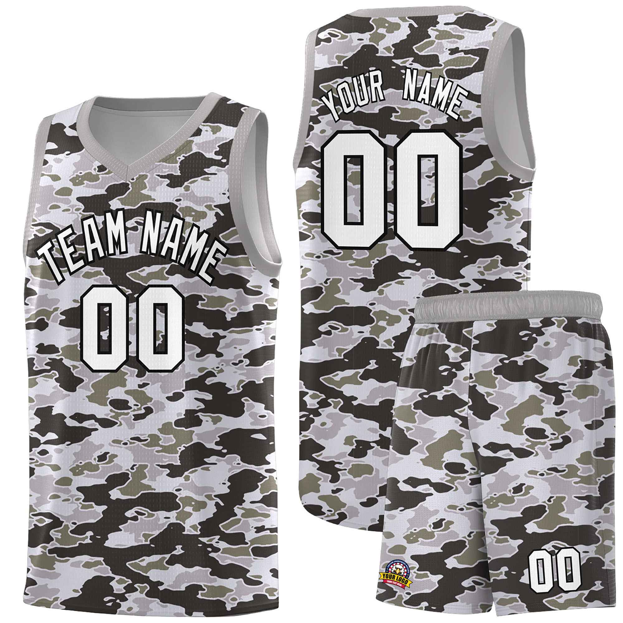 Custom Personalized Camo Kits Sports Uniform Basketball Jersey|KXKSHOP