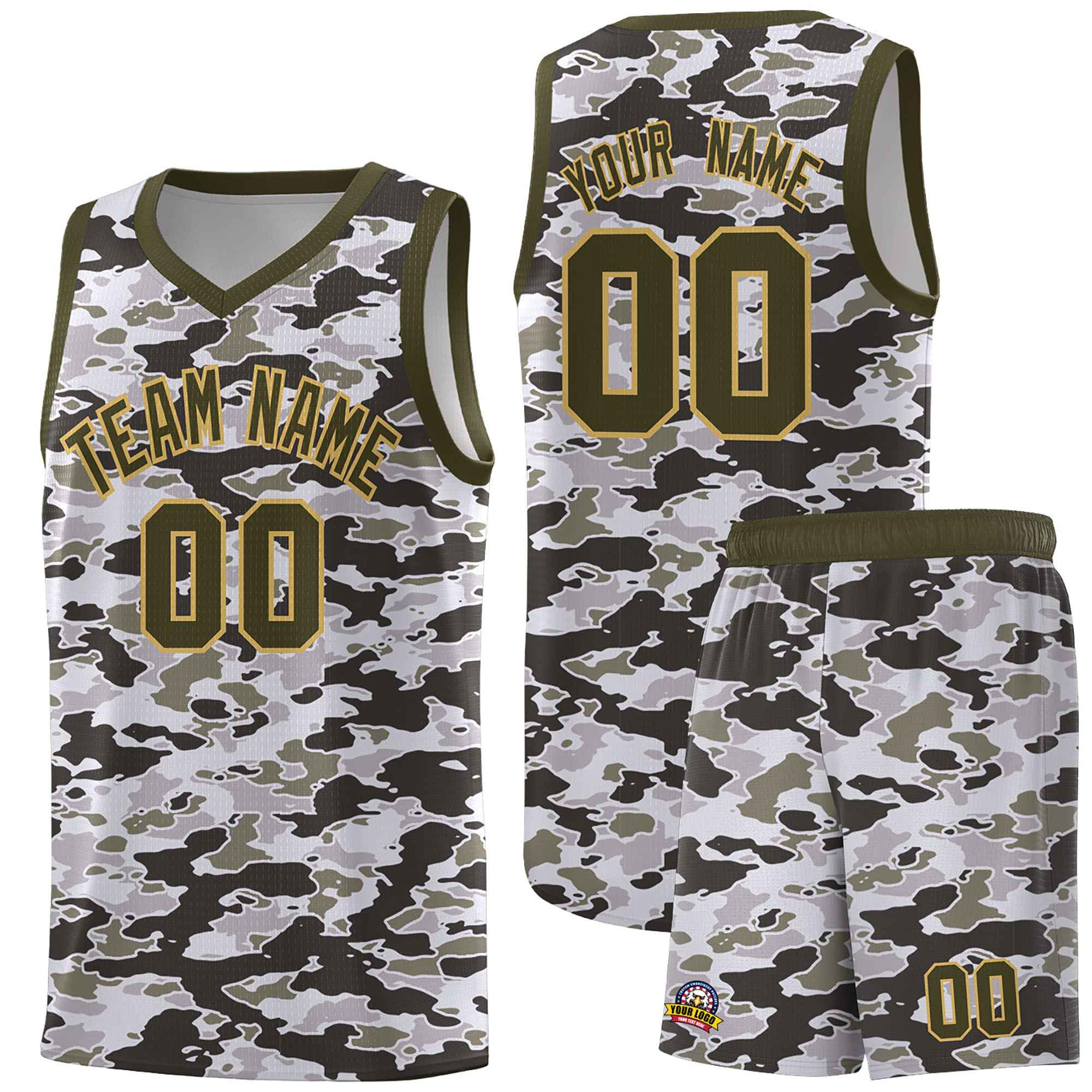 Custom Personalized Camo Kits Sports Uniform Basketball Jersey|KXKSHOP