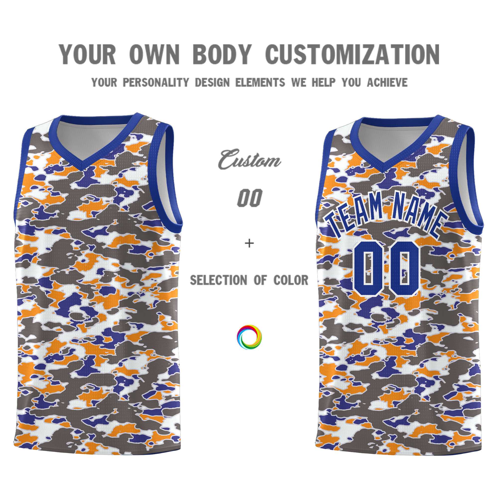 Custom Personalized Camo Kits Sports Uniform Basketball Jersey|KXKSHOP