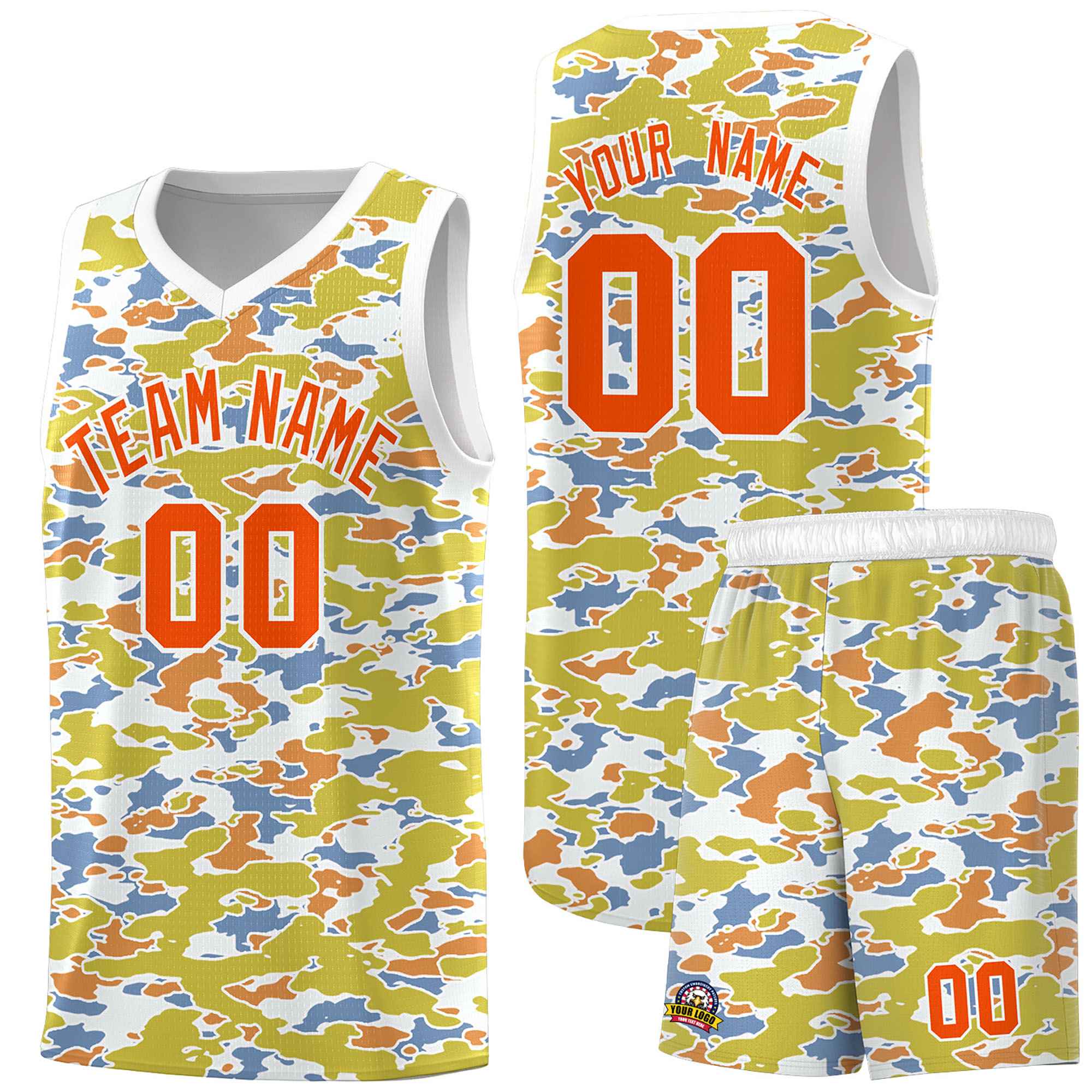 Custom Personalized Camo Kits Sports Uniform Basketball Jersey|KXKSHOP