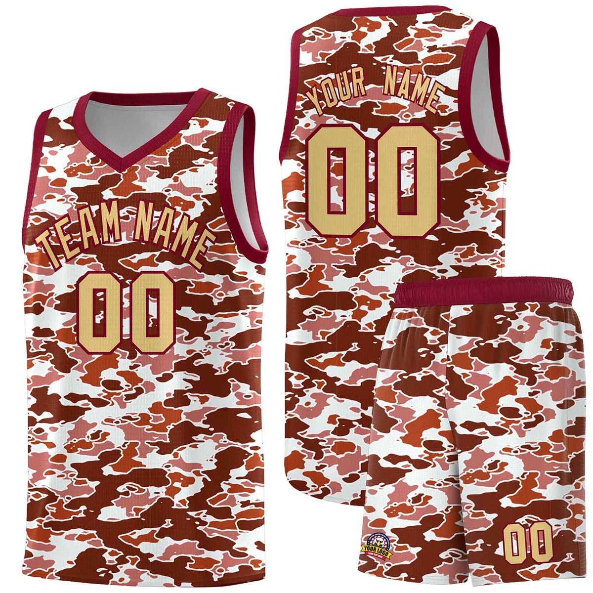 Custom Personalized Camo Kits Sports Uniform Basketball Jersey|KXKSHOP