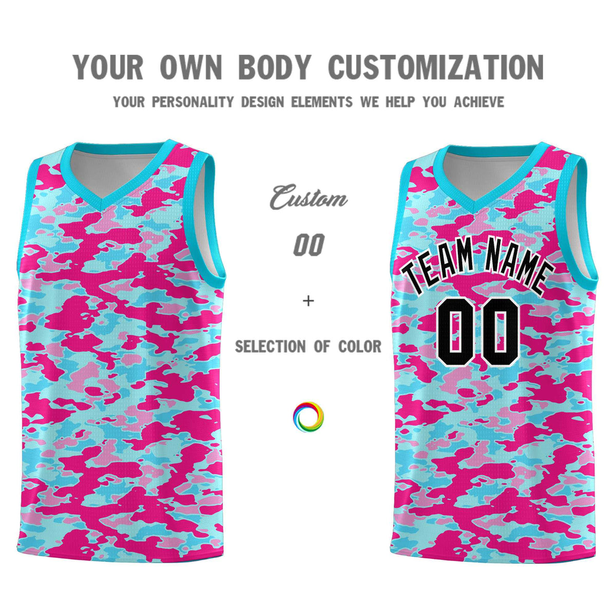 Custom Personalized Camo Kits Sports Uniform Basketball Jersey|KXKSHOP