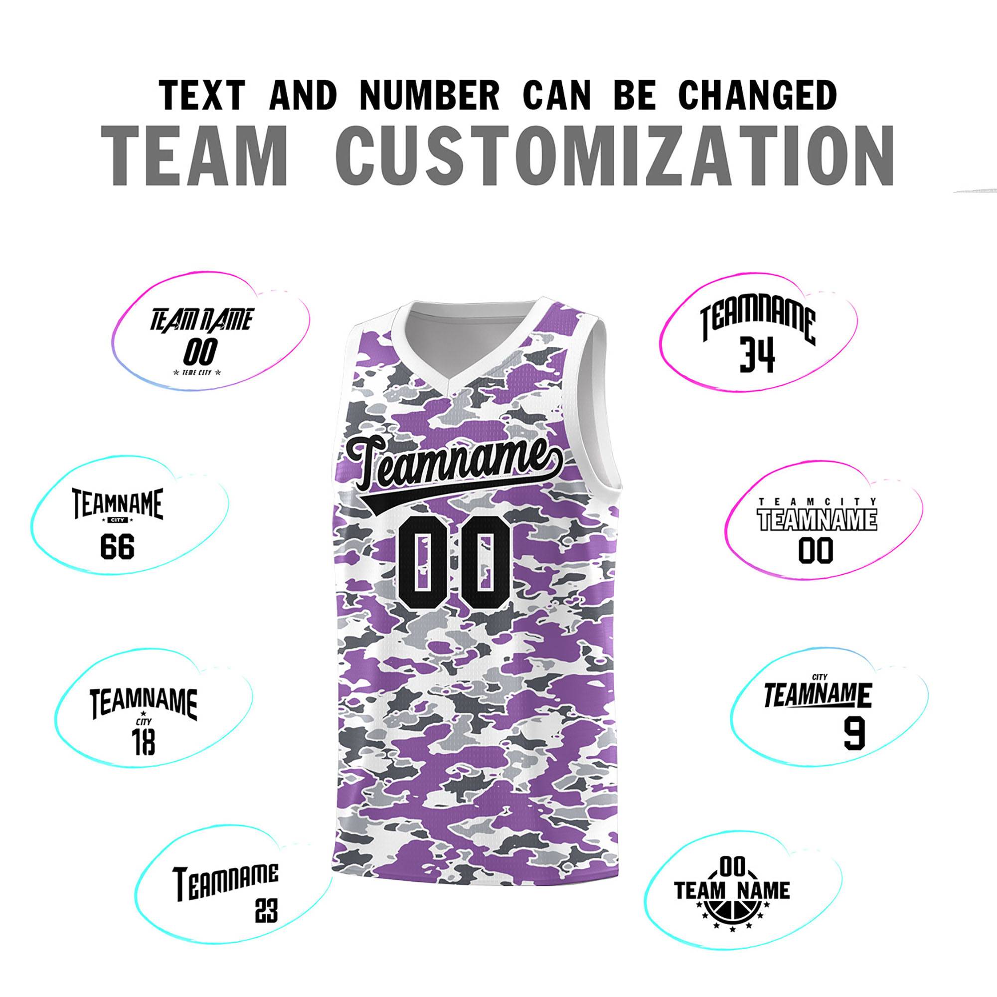 Custom Personalized Camo Kits Sports Uniform Basketball Jersey|KXKSHOP