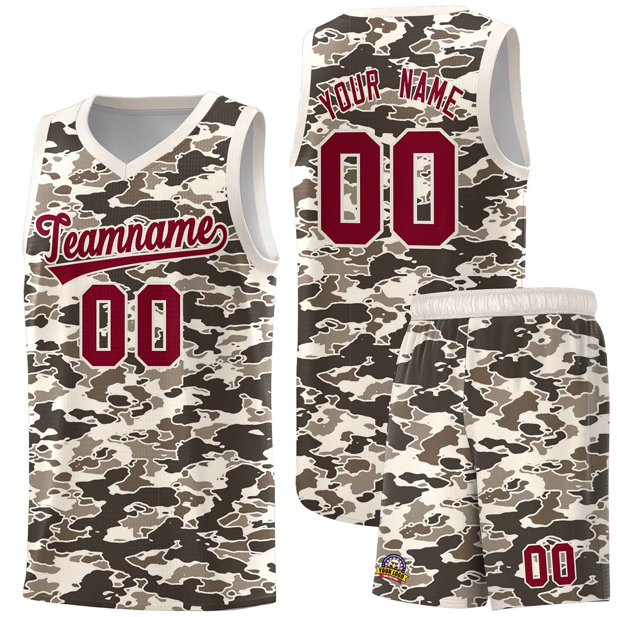 Custom Personalized Camo Kits Sports Uniform Basketball Jersey|KXKSHOP
