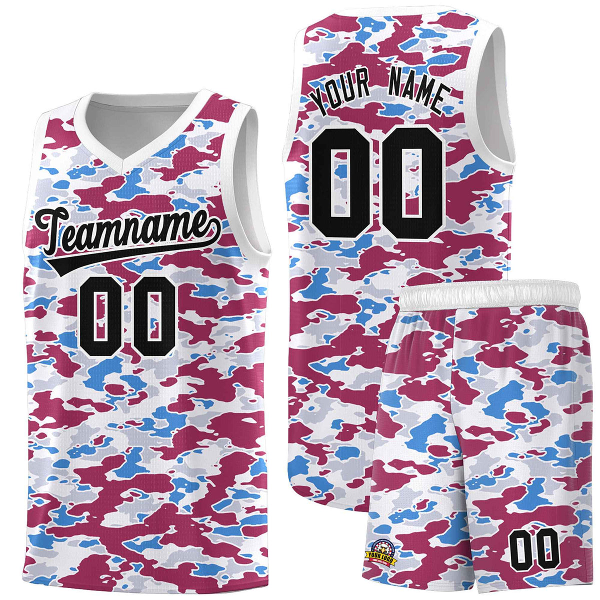 Custom Personalized Camo Kits Sports Uniform Basketball Jersey|KXKSHOP
