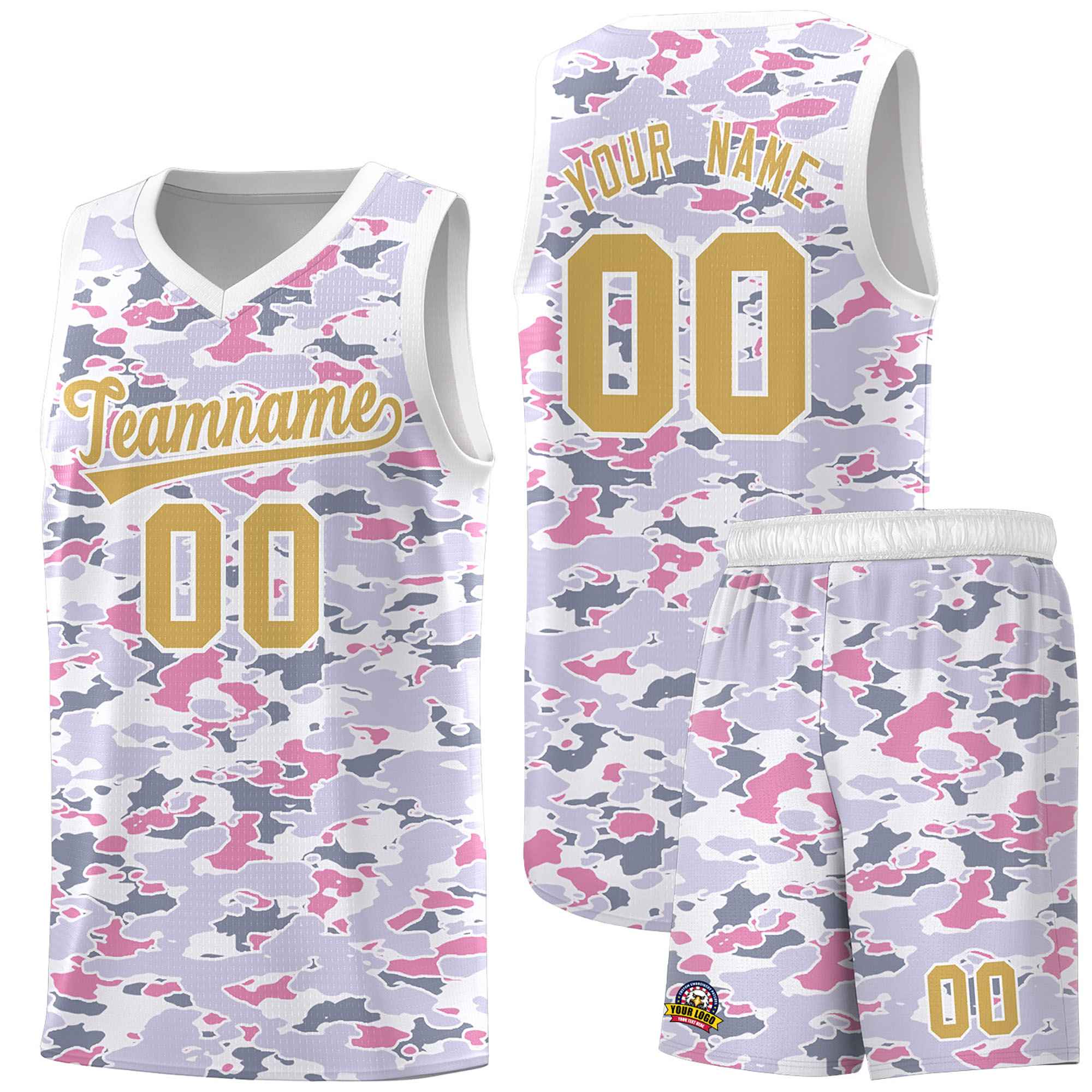 Custom Personalized Camo Kits Sports Uniform Basketball Jersey|KXKSHOP