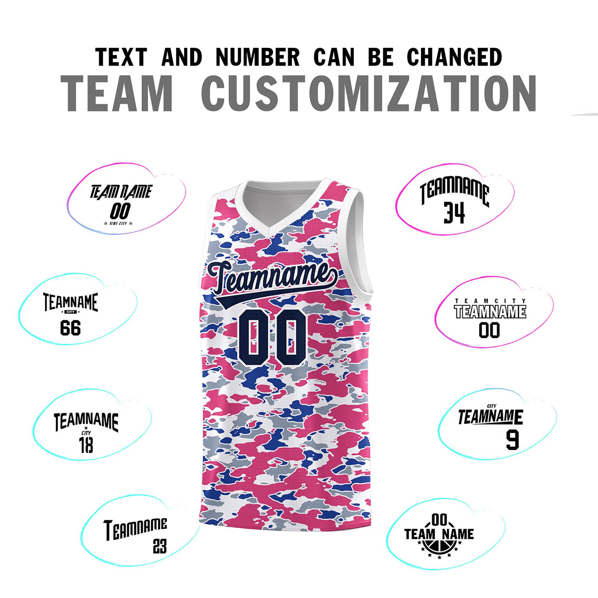 Custom Personalized Camo Kits Sports Uniform Basketball Jersey|KXKSHOP