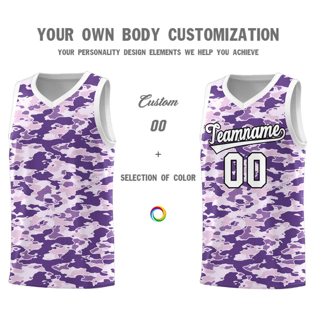 Custom Personalized Camo Kits Sports Uniform Basketball Jersey|KXKSHOP