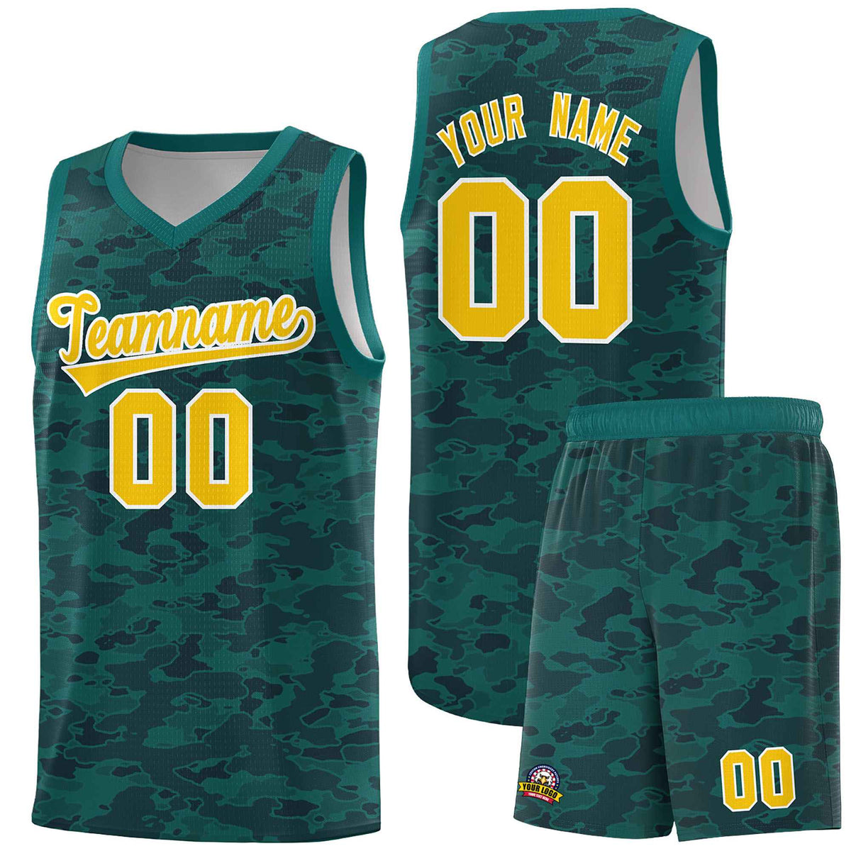 Custom Personalized Camo Kits Sports Uniform Basketball Jersey|KXKSHOP