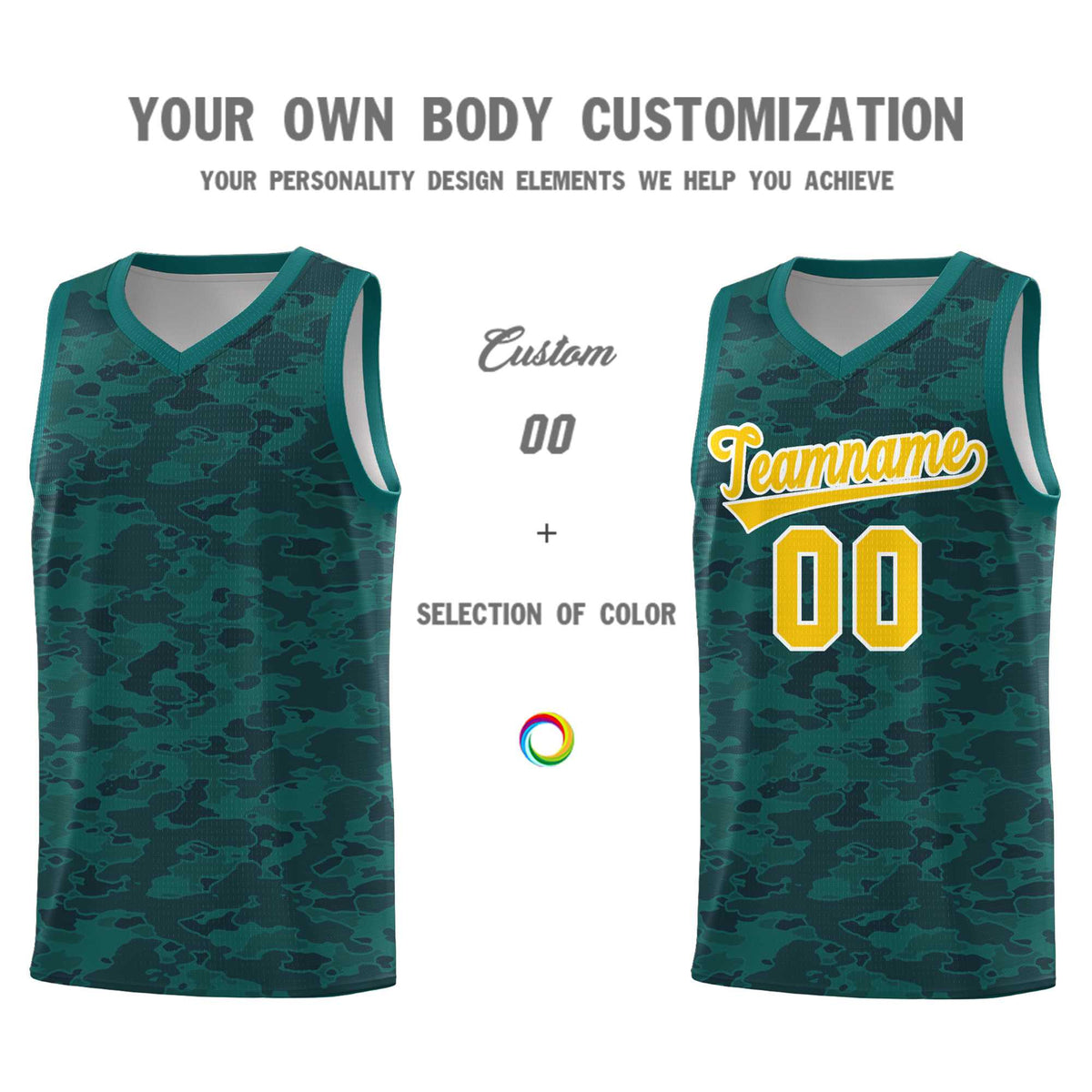 Custom Personalized Camo Kits Sports Uniform Basketball Jersey|KXKSHOP