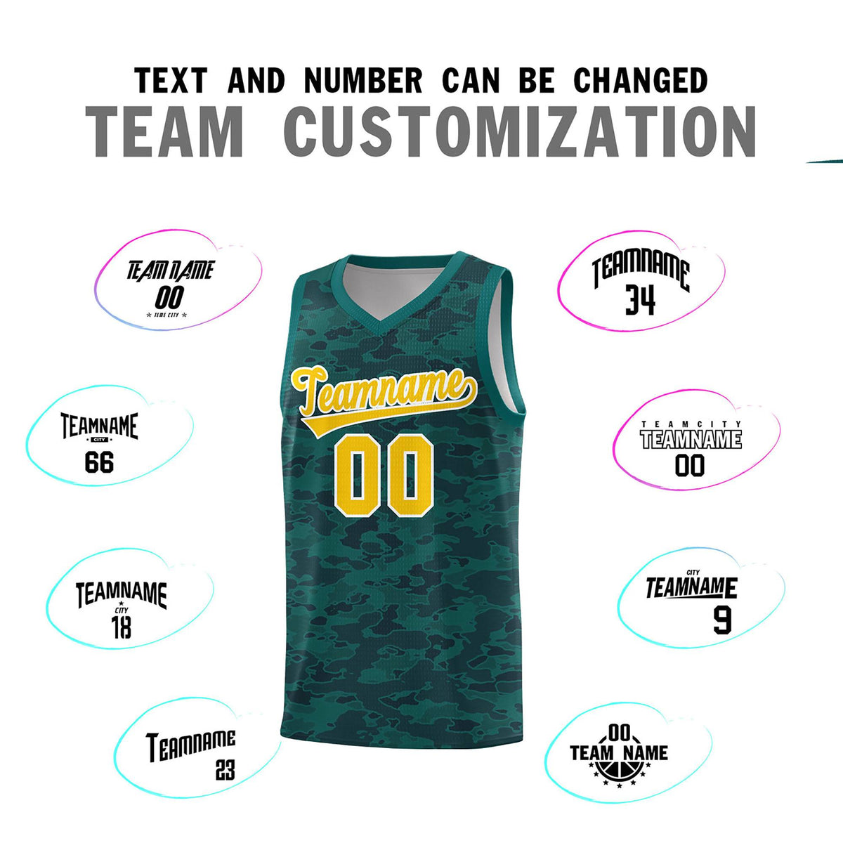 Custom Personalized Camo Kits Sports Uniform Basketball Jersey|KXKSHOP