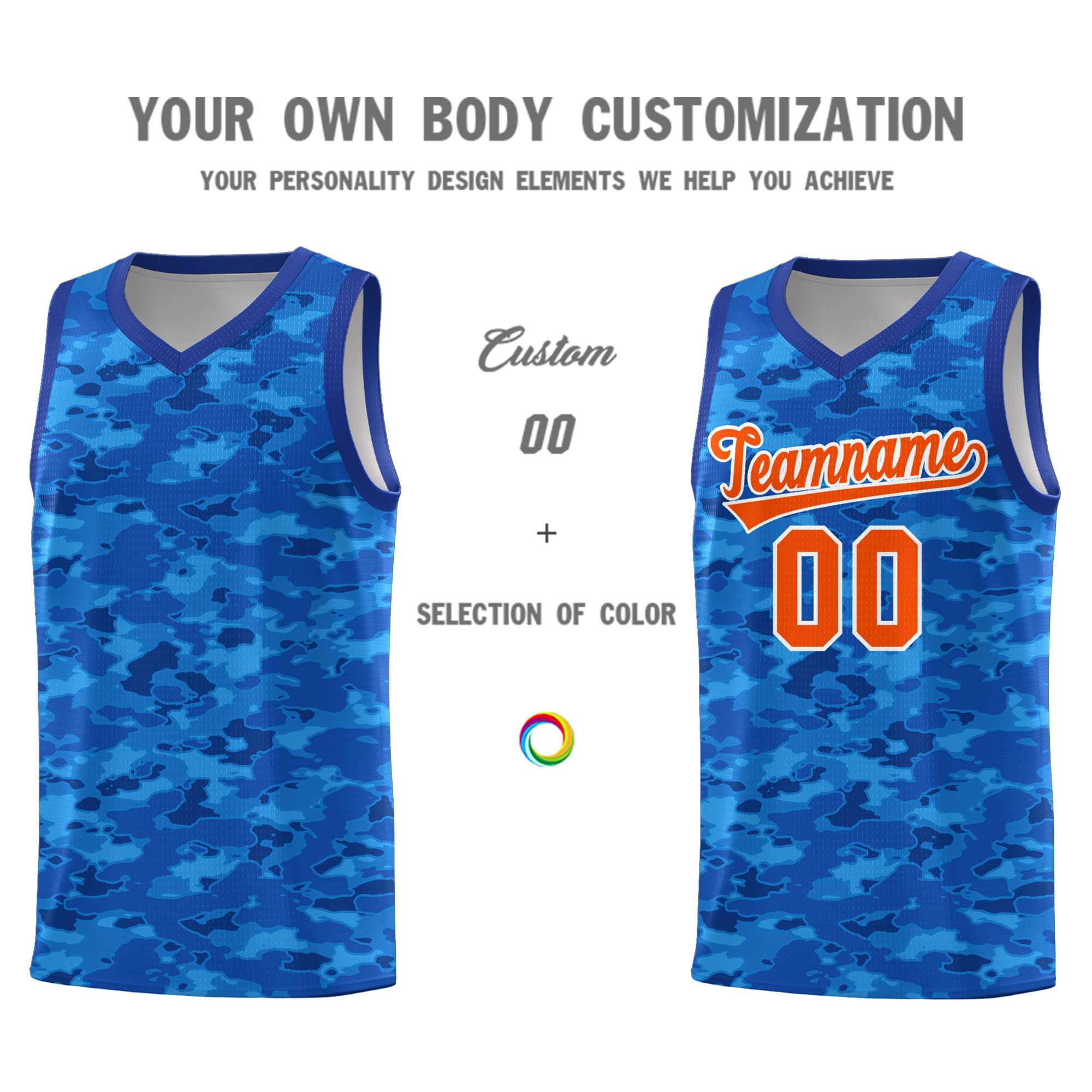 Custom Personalized Camo Kits Sports Uniform Basketball Jersey|KXKSHOP