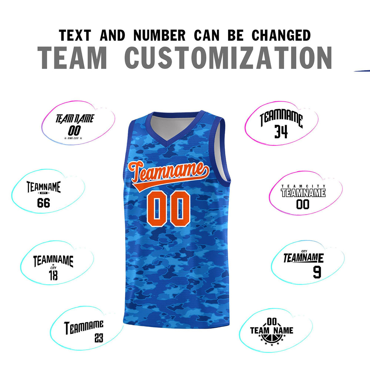 Custom Personalized Camo Kits Sports Uniform Basketball Jersey|KXKSHOP