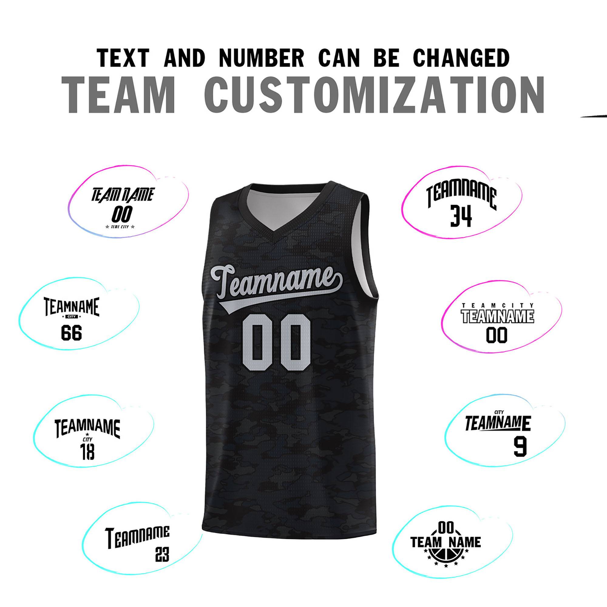 Custom Personalized Camo Kits Sports Uniform Basketball Jersey|KXKSHOP