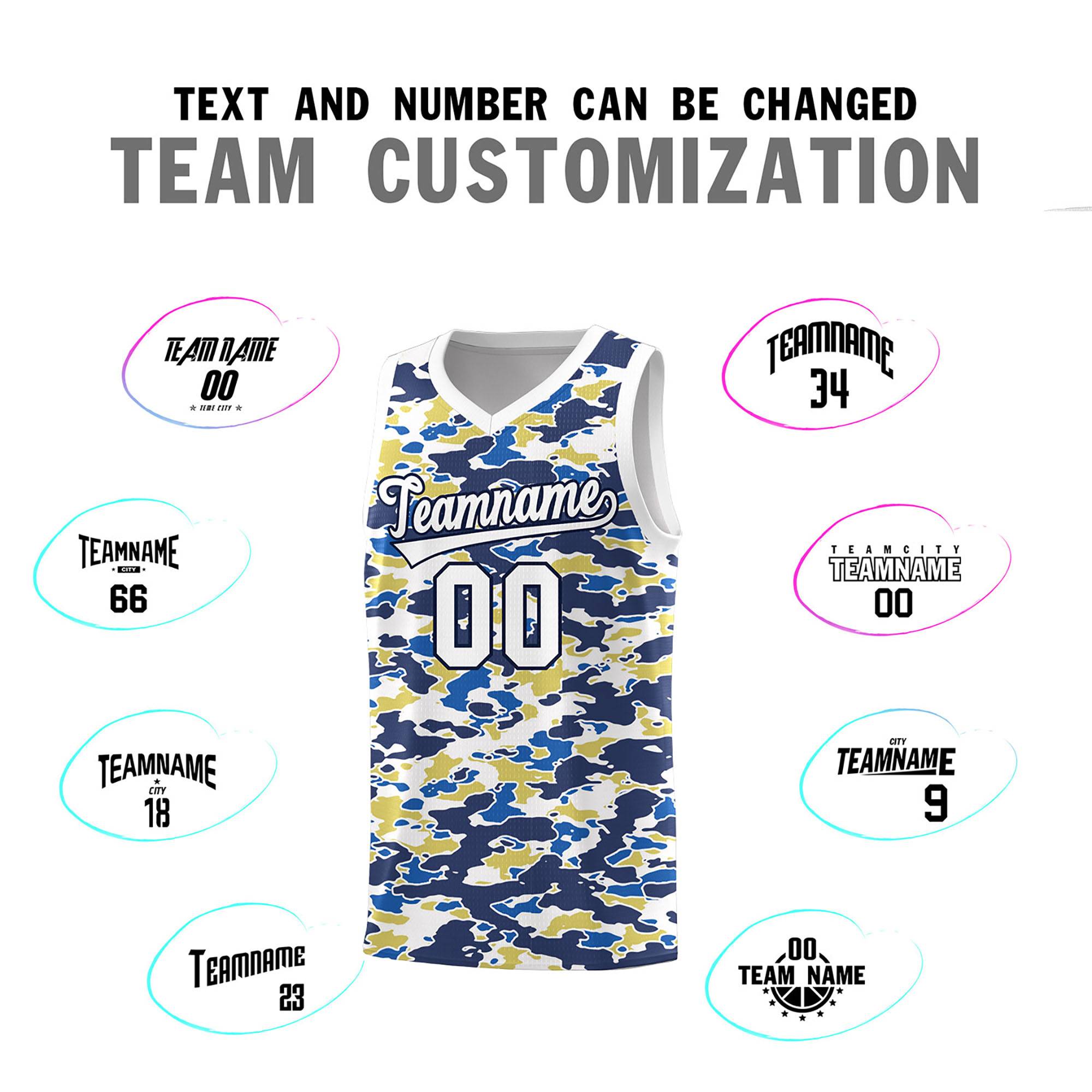 Custom Personalized Camo Kits Sports Uniform Basketball Jersey|KXKSHOP