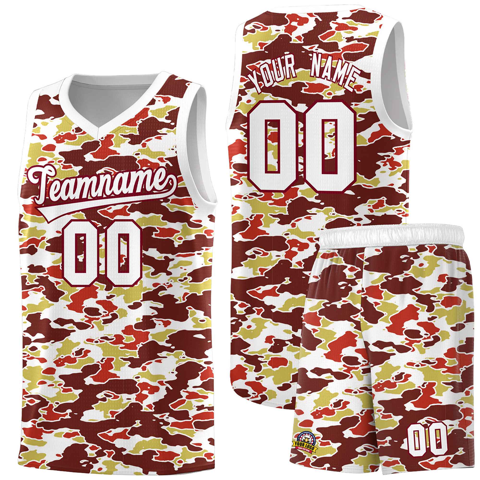 Custom Personalized Camo Kits Sports Uniform Basketball Jersey|KXKSHOP