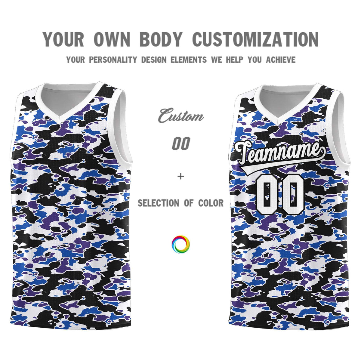 Custom Personalized Camo Kits Sports Uniform Basketball Jersey|KXKSHOP