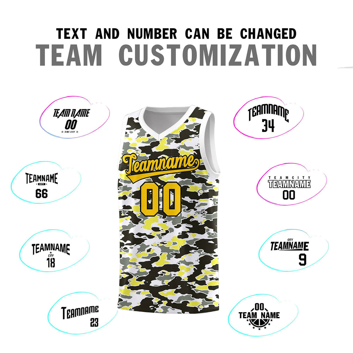 Custom Personalized Camo Kits Sports Uniform Basketball Jersey|KXKSHOP