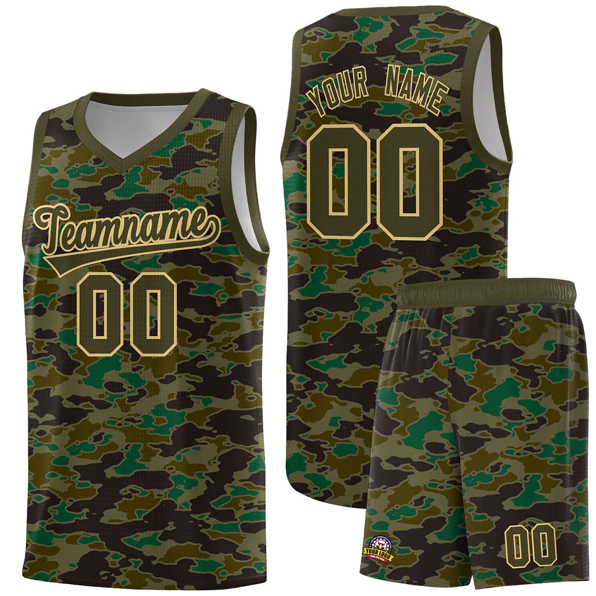 Custom Personalized Camo Kits Sports Uniform Basketball Jersey|KXKSHOP