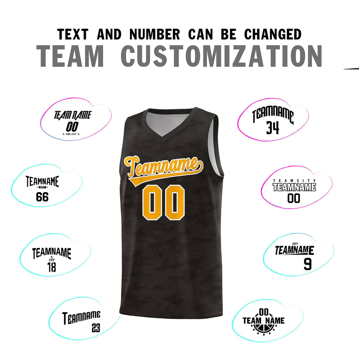 Custom Personalized Camo Kits Sports Uniform Basketball Jersey|KXKSHOP