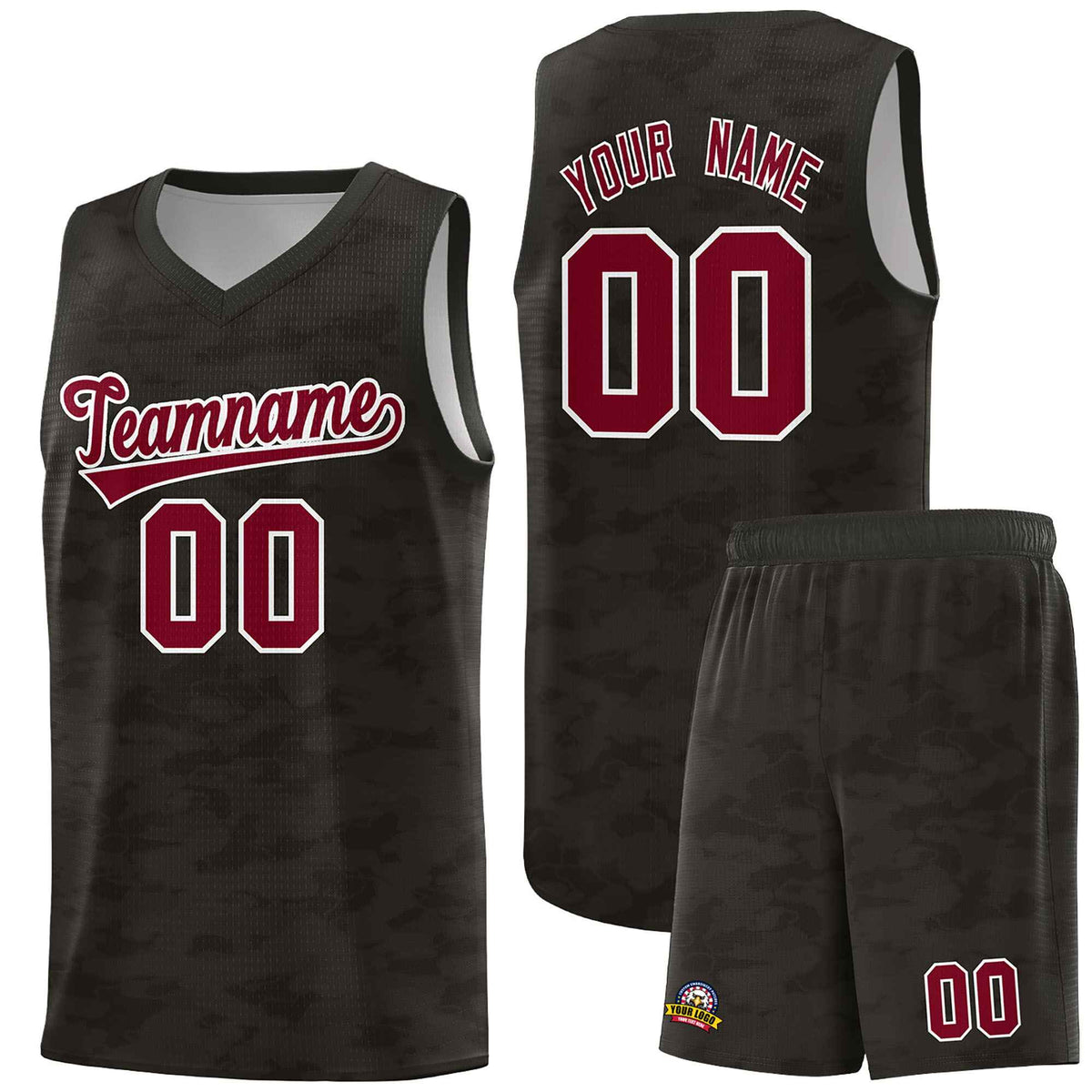 Custom Personalized Camo Kits Sports Uniform Basketball Jersey|KXKSHOP