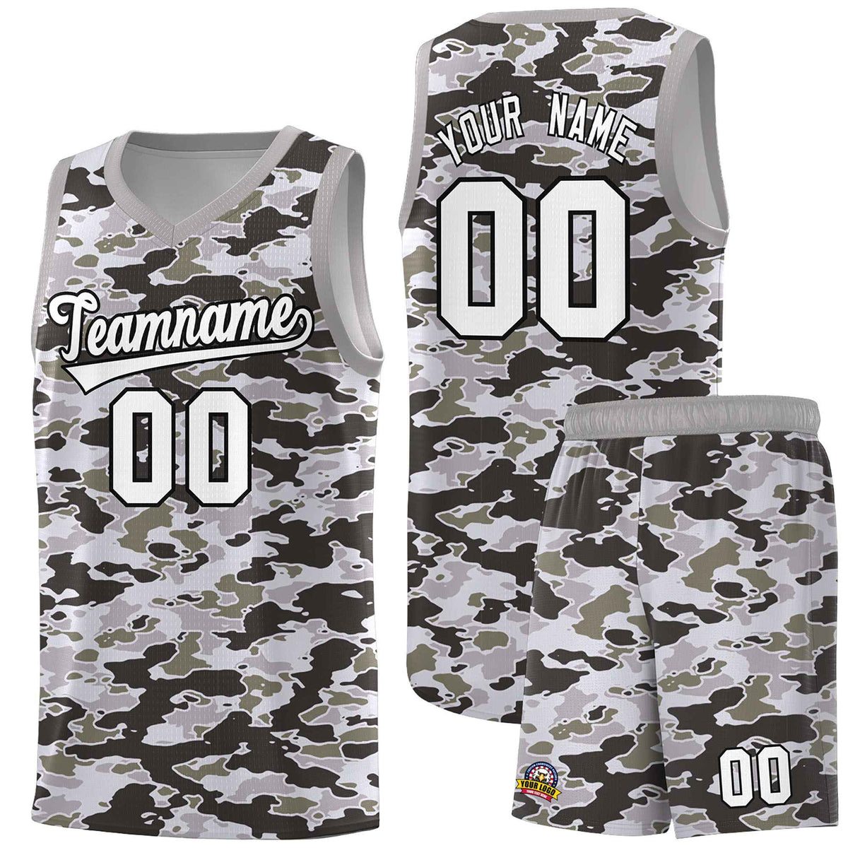 Custom Personalized Camo Kits Sports Uniform Basketball Jersey|KXKSHOP