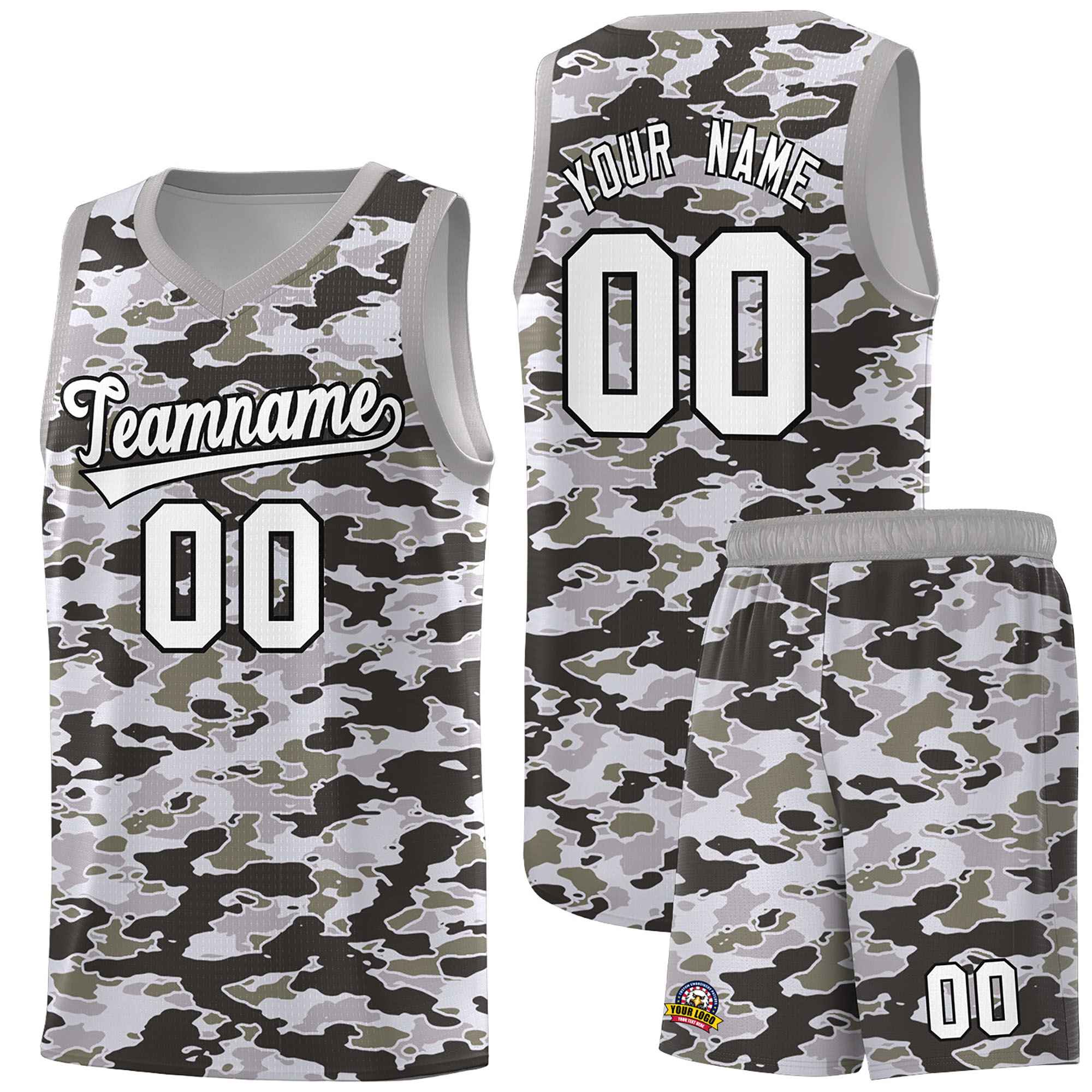 Custom Personalized Camo Kits Sports Uniform Basketball Jersey|KXKSHOP