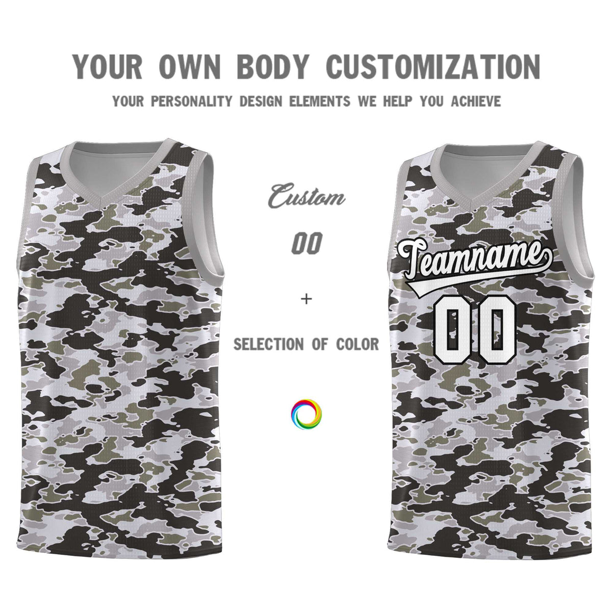 Custom Personalized Camo Kits Sports Uniform Basketball Jersey|KXKSHOP