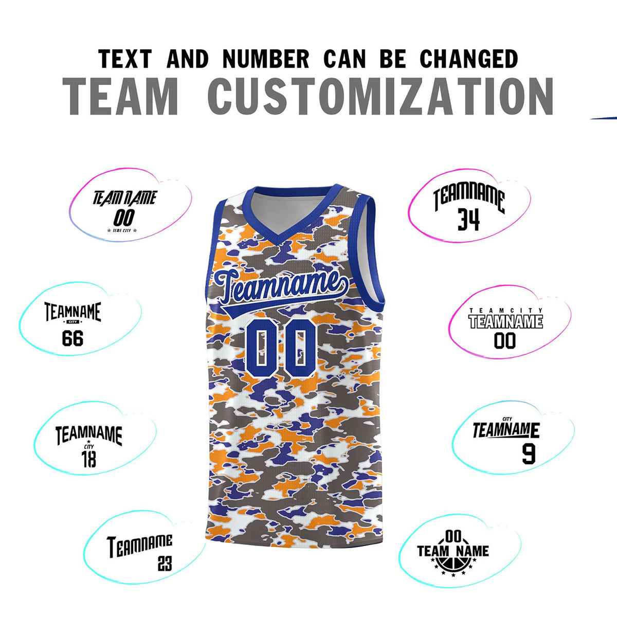 Custom Personalized Camo Kits Sports Uniform Basketball Jersey|KXKSHOP