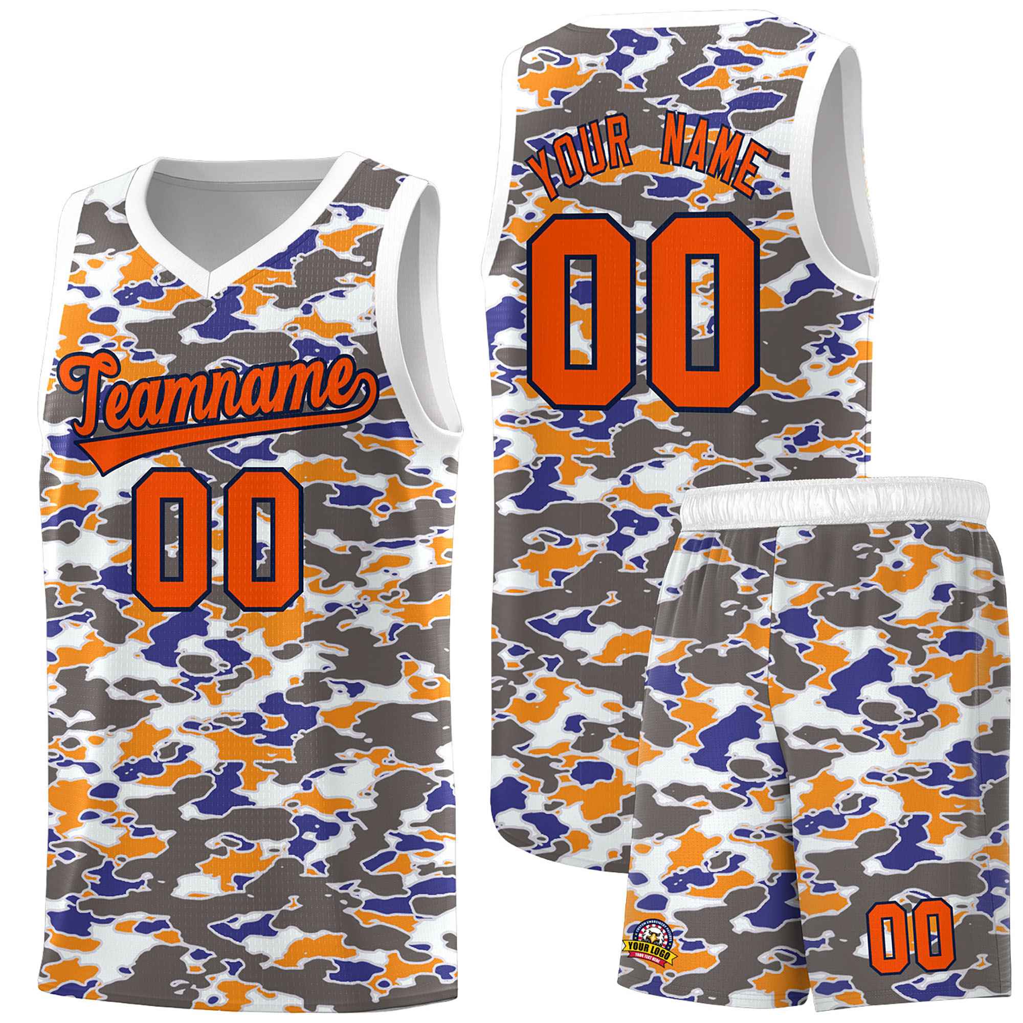 Custom Personalized Camo Kits Sports Uniform Basketball Jersey|KXKSHOP