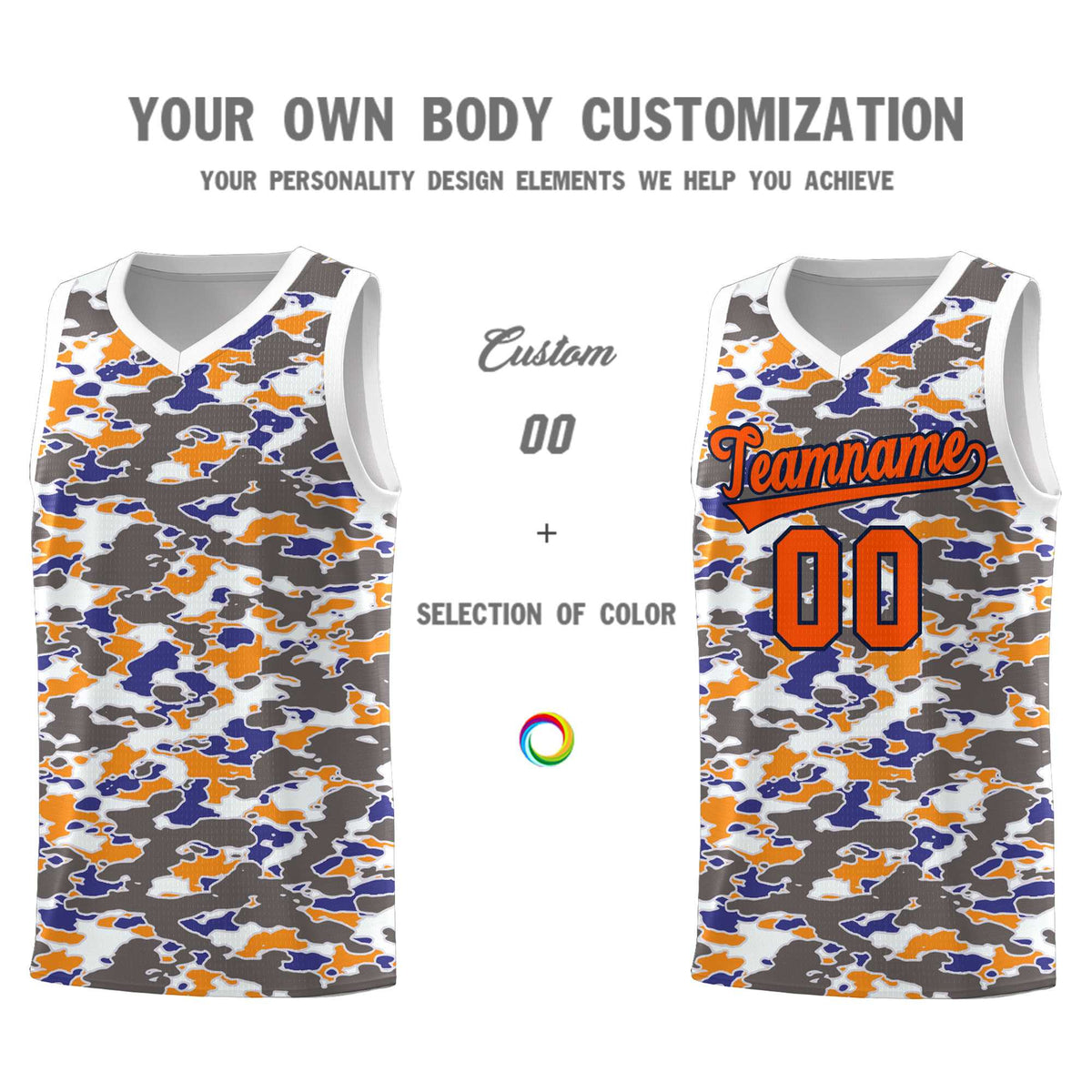 Custom Personalized Camo Kits Sports Uniform Basketball Jersey|KXKSHOP