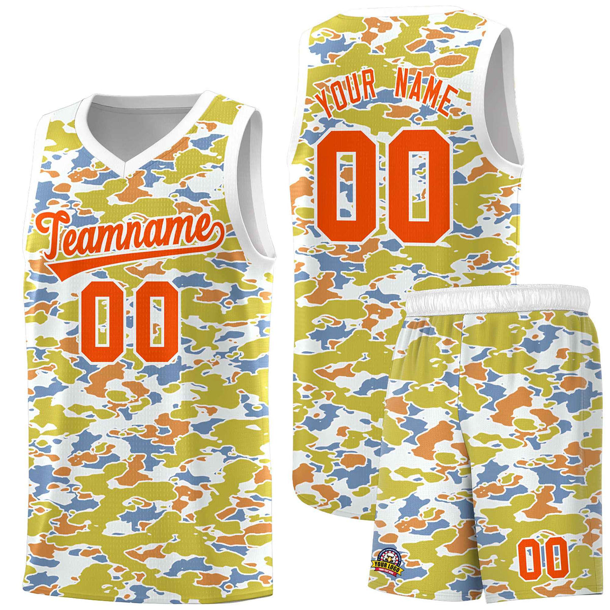 Custom Personalized Camo Kits Sports Uniform Basketball Jersey|KXKSHOP