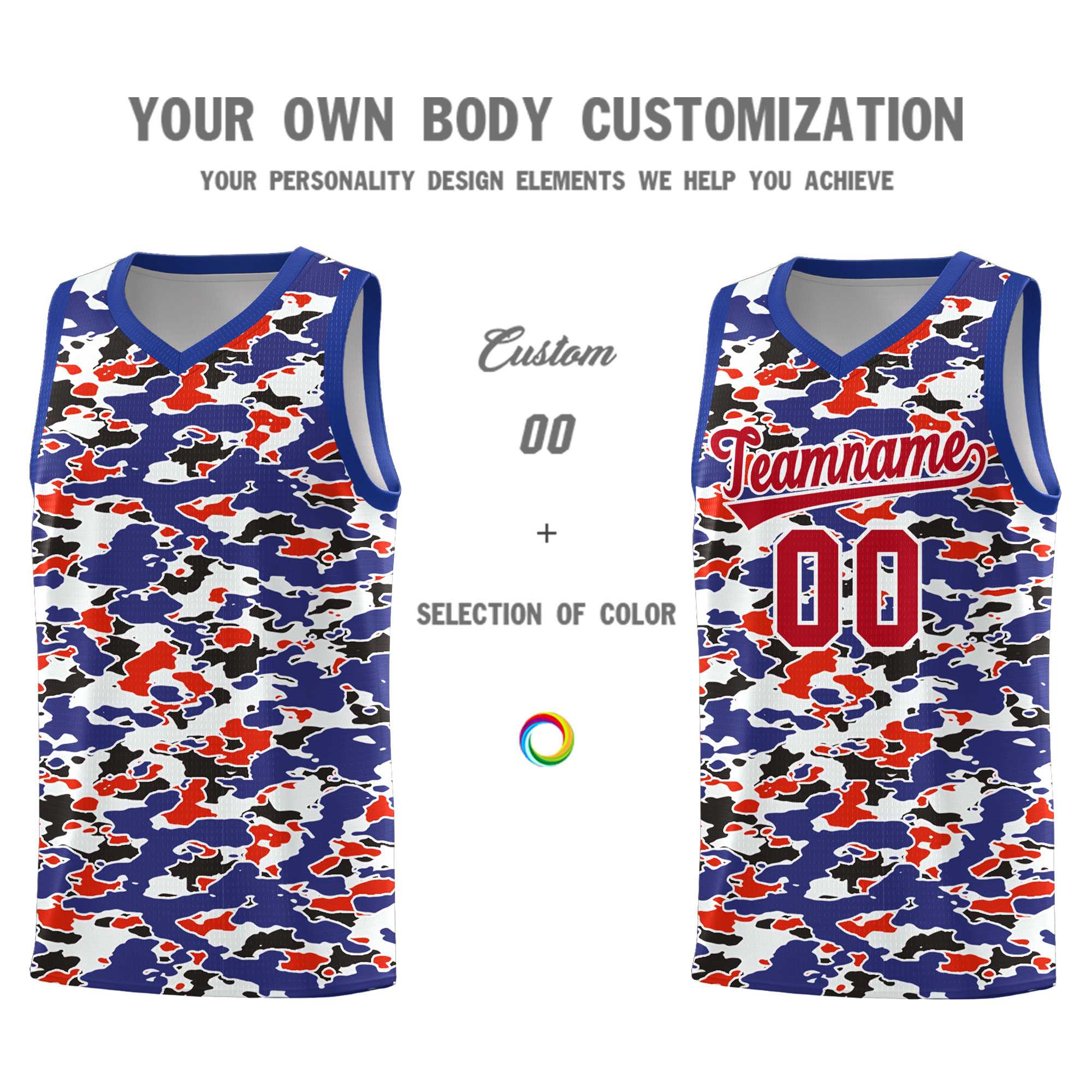 Custom Personalized Camo Kits Sports Uniform Basketball Jersey|KXKSHOP