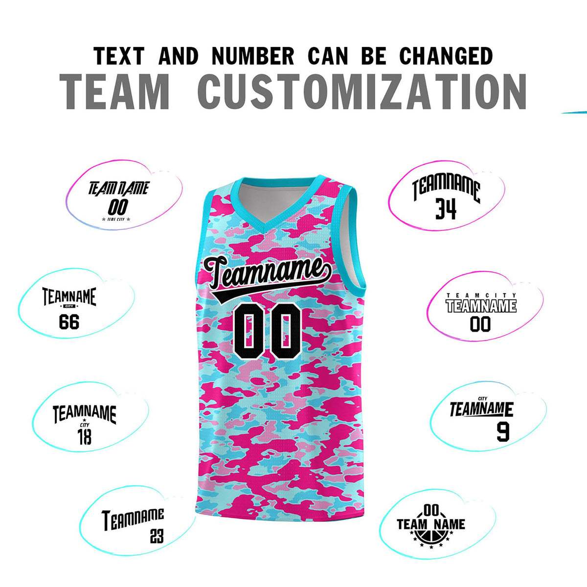 Custom Personalized Camo Kits Sports Uniform Basketball Jersey|KXKSHOP