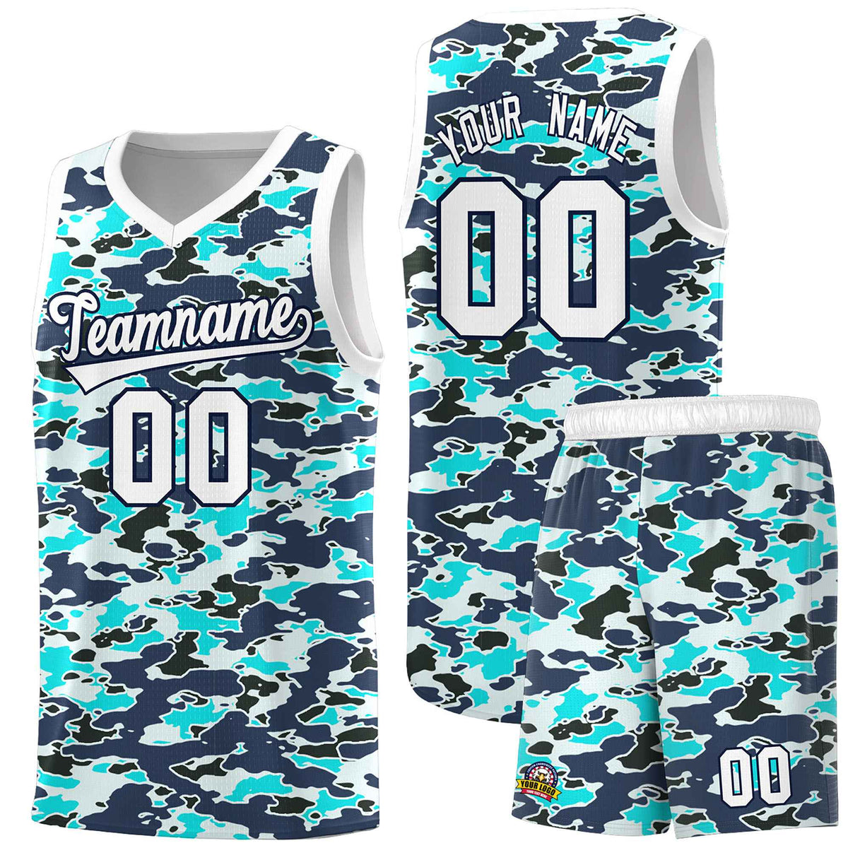 Custom Personalized Camo Kits Sports Uniform Basketball Jersey|KXKSHOP