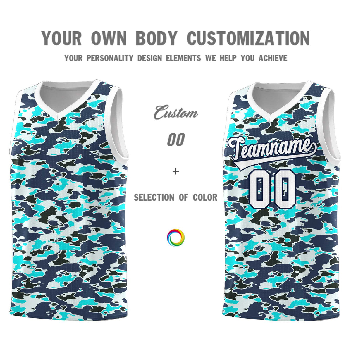 Custom Personalized Camo Kits Sports Uniform Basketball Jersey|KXKSHOP