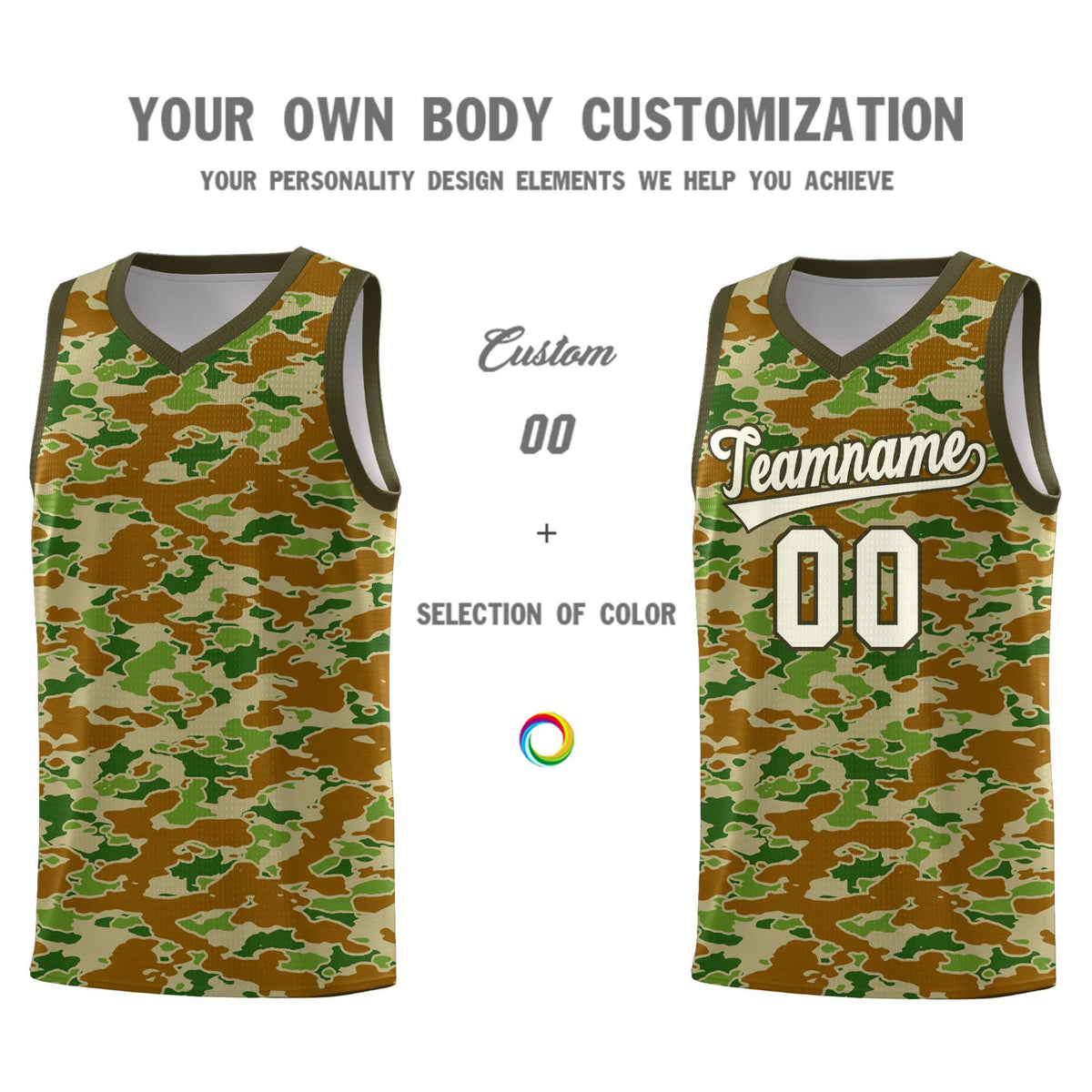 Custom Personalized Camo Kits Sports Uniform Basketball Jersey|KXKSHOP