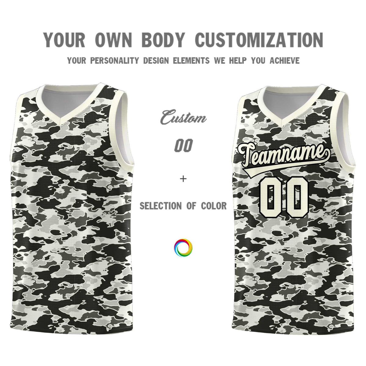 Custom Personalized Camo Kits Sports Uniform Basketball Jersey|KXKSHOP