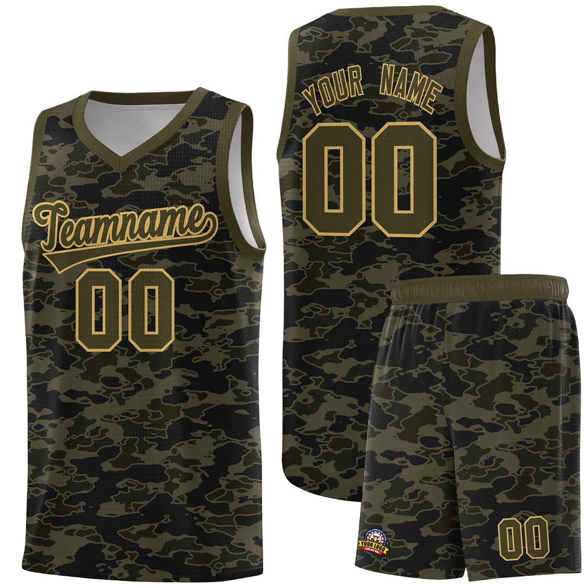 Custom Personalized Camo Kits Sports Uniform Basketball Jersey|KXKSHOP