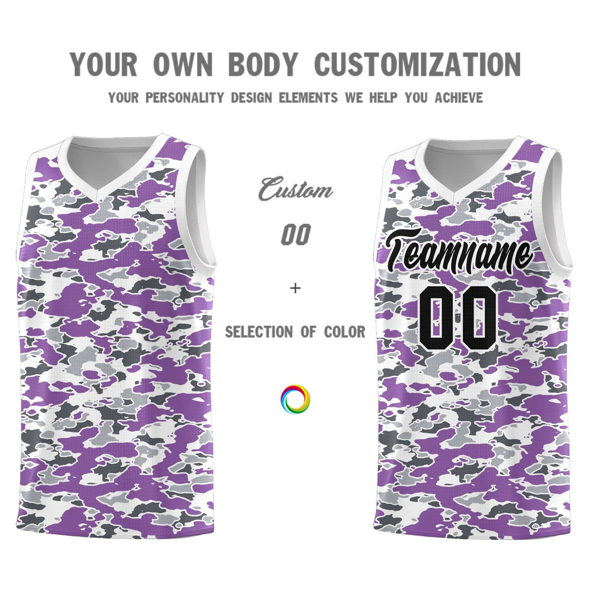 Custom Personalized Camo Kits Sports Uniform Basketball Jersey|KXKSHOP