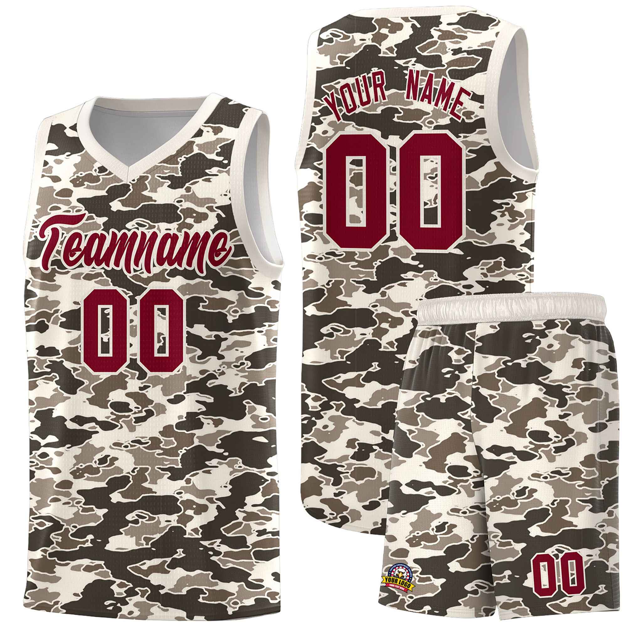 Custom Personalized Camo Kits Sports Uniform Basketball Jersey|KXKSHOP