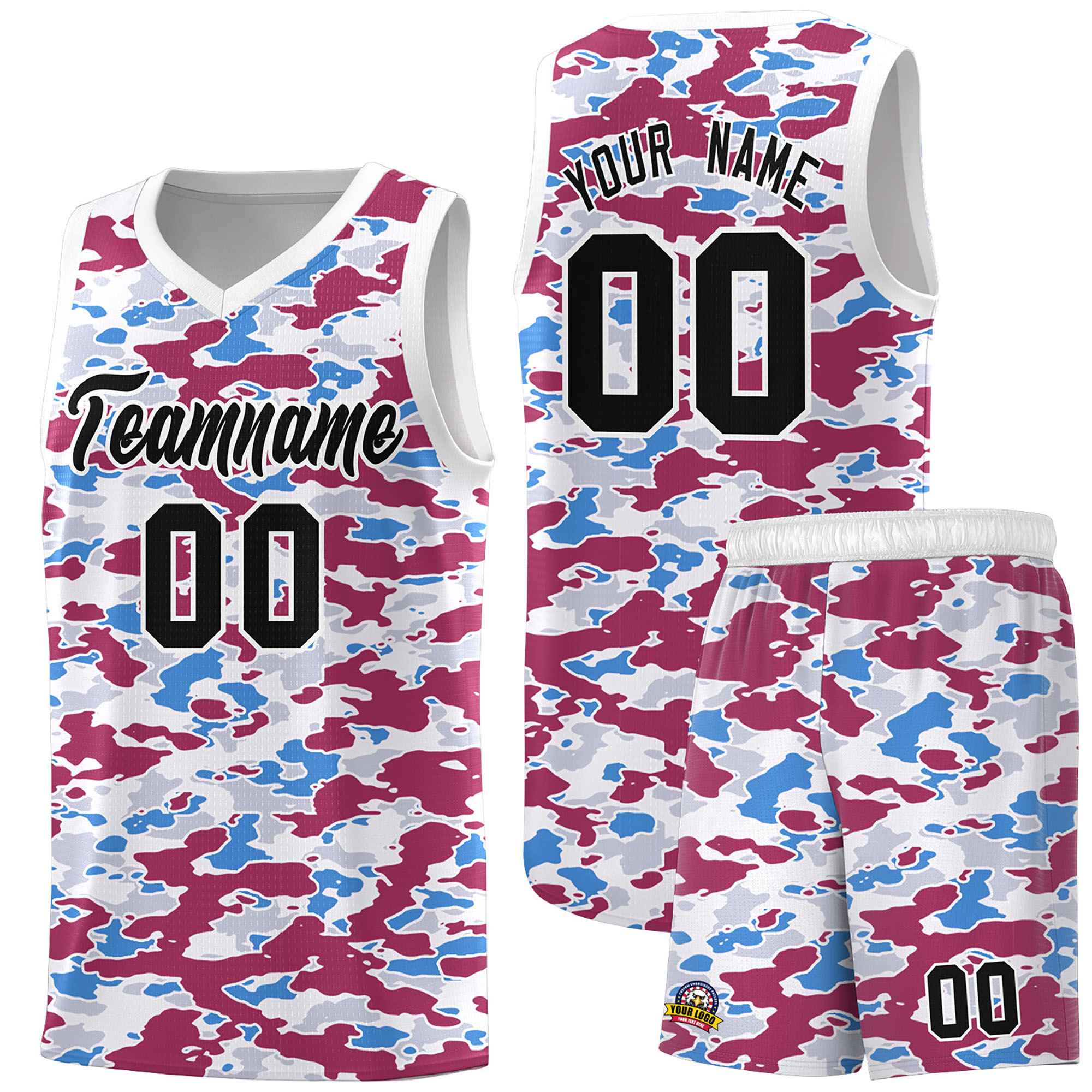 Custom Personalized Camo Kits Sports Uniform Basketball Jersey|KXKSHOP