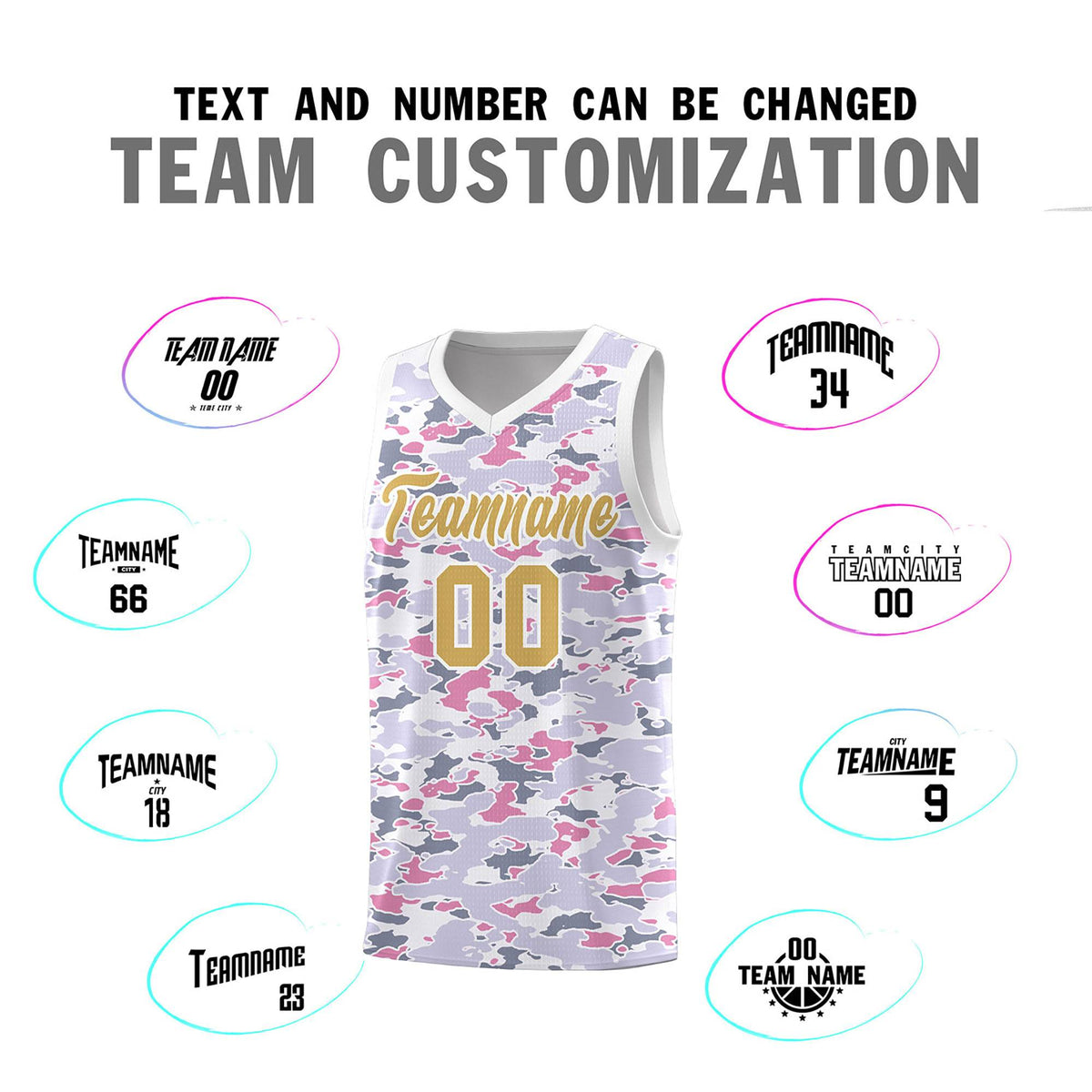 Custom Personalized Camo Kits Sports Uniform Basketball Jersey|KXKSHOP