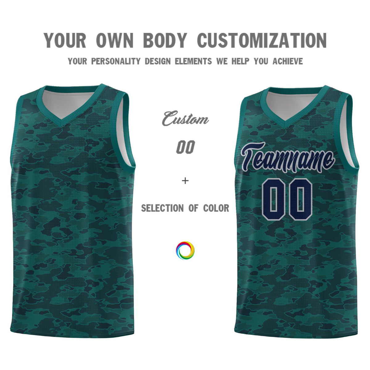 Custom Personalized Camo Kits Sports Uniform Basketball Jersey|KXKSHOP