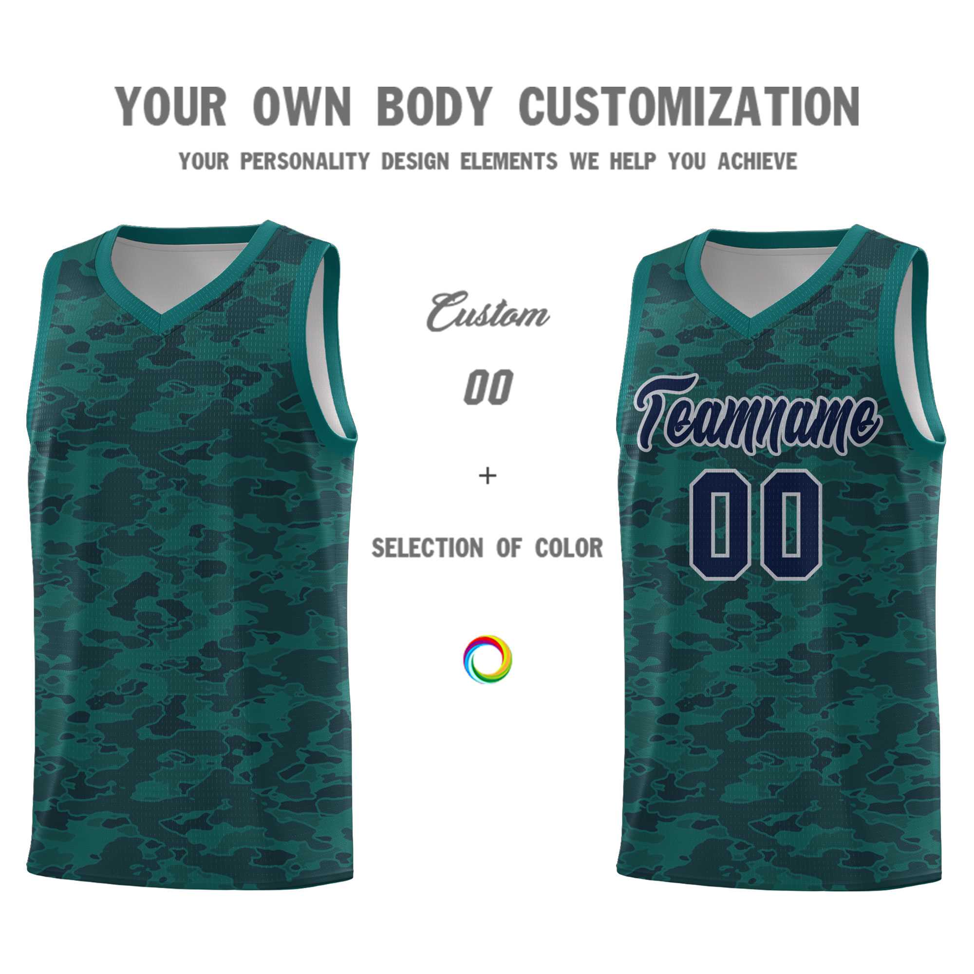 Custom Personalized Camo Kits Sports Uniform Basketball Jersey|KXKSHOP