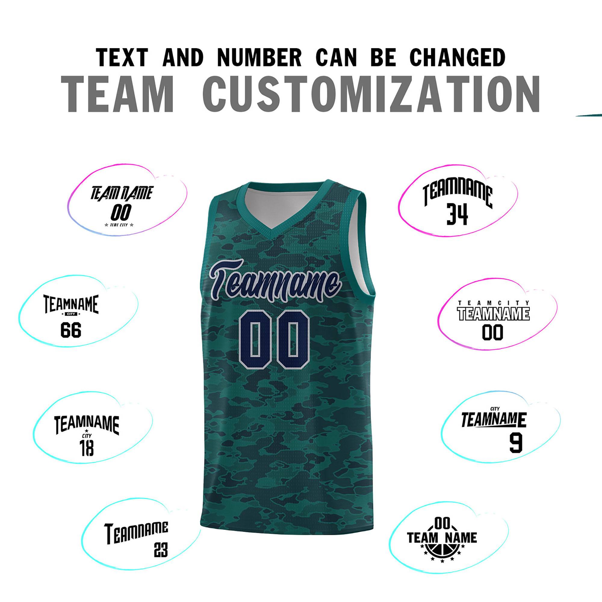 Custom Personalized Camo Kits Sports Uniform Basketball Jersey|KXKSHOP