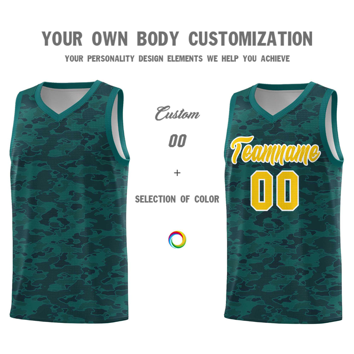 Custom Personalized Camo Kits Sports Uniform Basketball Jersey|KXKSHOP
