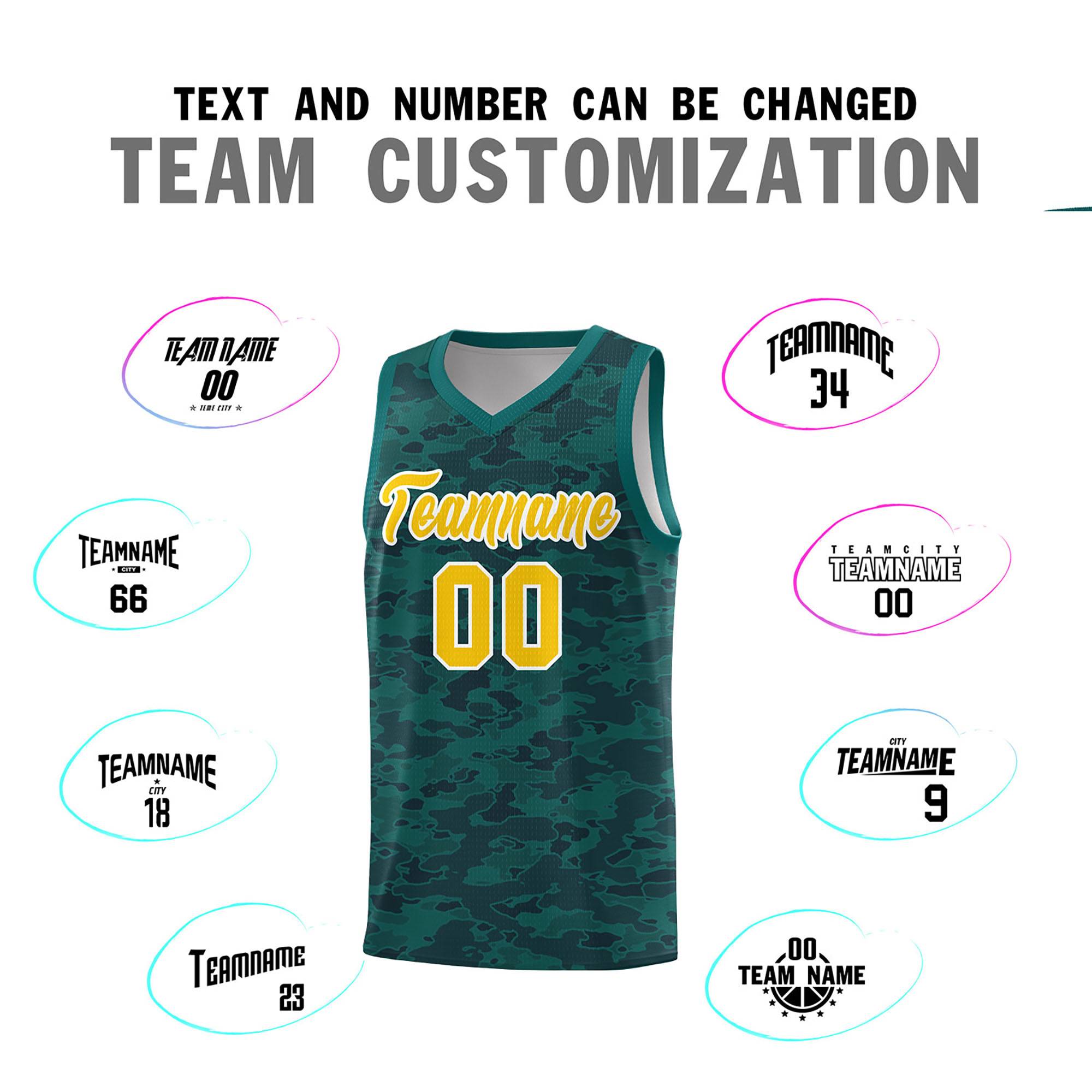 Custom Personalized Camo Kits Sports Uniform Basketball Jersey|KXKSHOP
