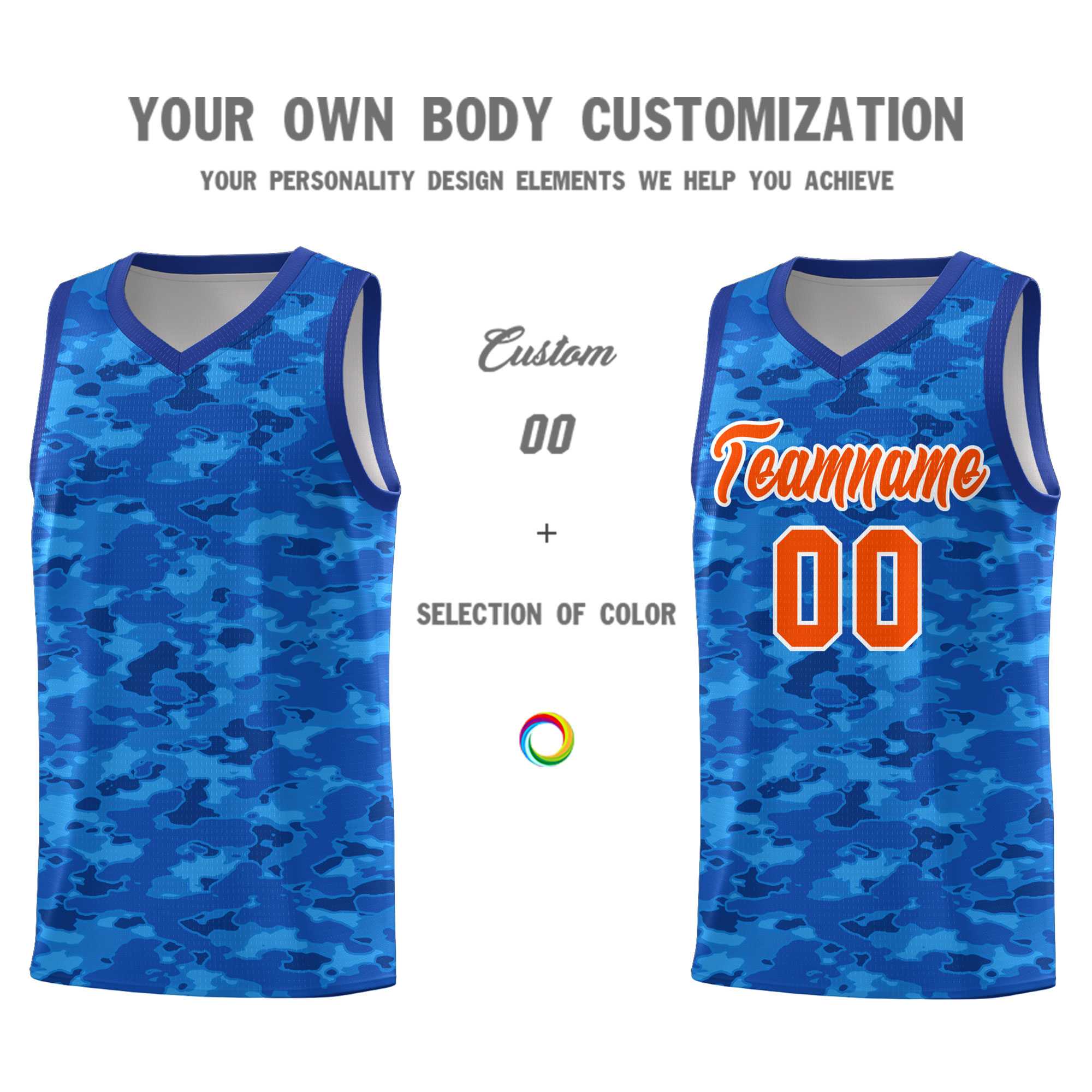 Custom Personalized Camo Kits Sports Uniform Basketball Jersey|KXKSHOP